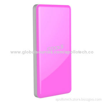 12,000mAh Travel Charger with 5V/1A Input, 5V/2A Output, 6-7 Hours Charging Time/155*74*15mm/0.22kg